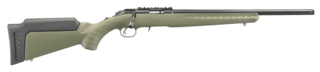 Ruger American Rimfire .22 LR Bolt Action - 18" - OD Green - 1x 10 Round - Rifle